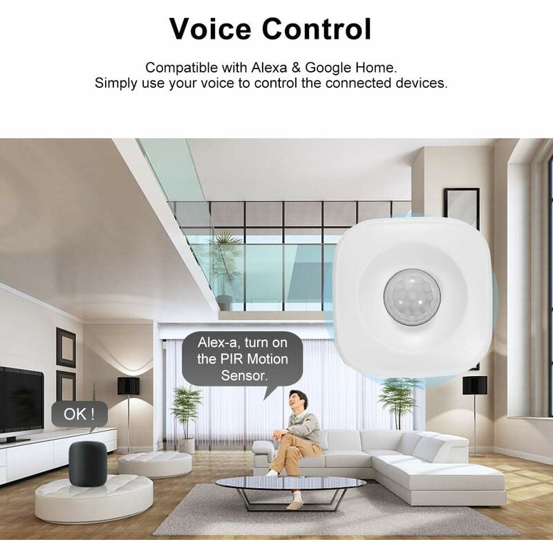 Google home compatible motion 2024 sensor