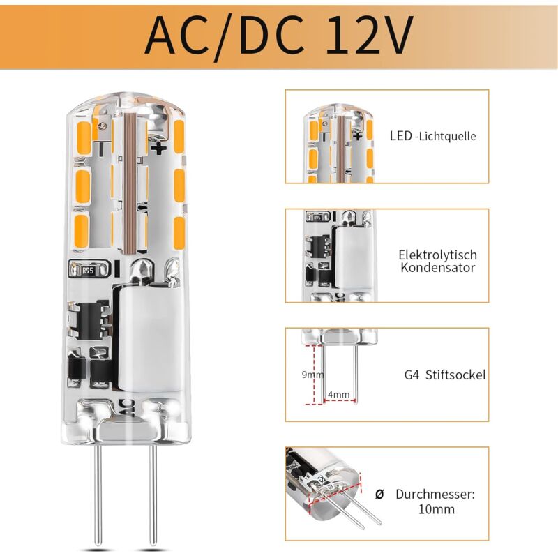 Jc type t online 20w 12v led