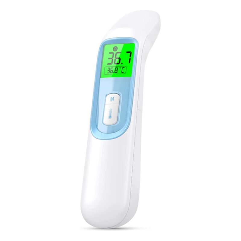 IDOIT Ear and Forehead Thermometer Digital Thermometer for Adults Baby Non  Contact Infrared Medical Temperature Thermometer for Children with 40  Memory Recall Fever Alarm