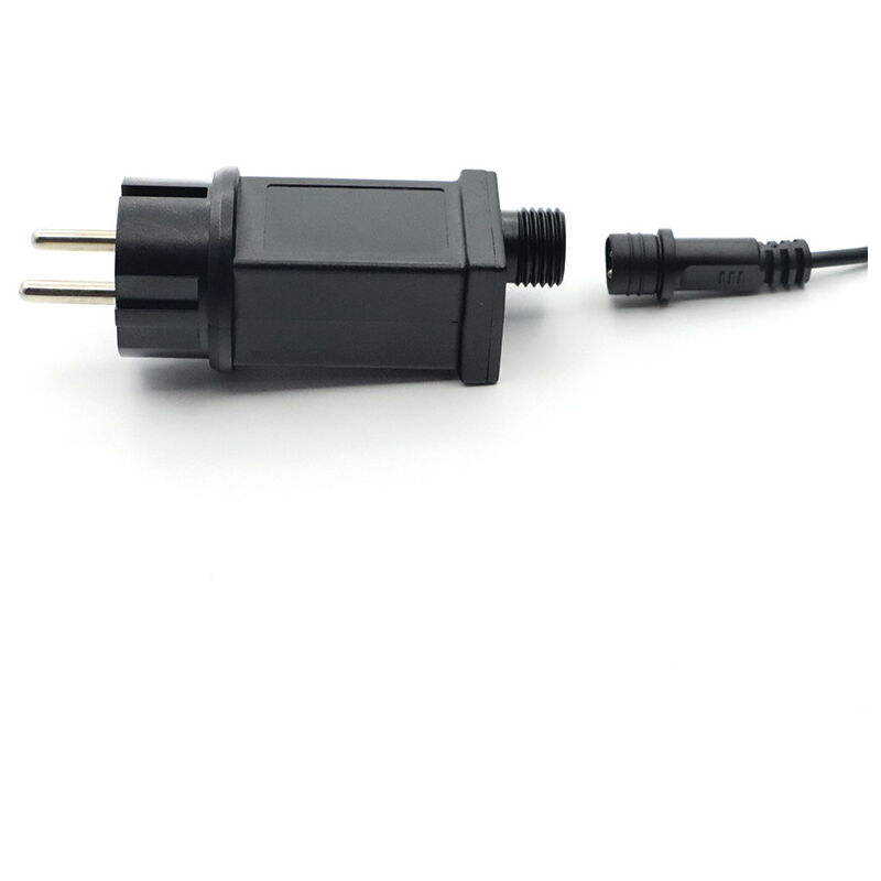 2 Stück 31V 6W LED Netzteil, 8 Modi Lichterkette Netzteil Adapter mit Timer Funktion