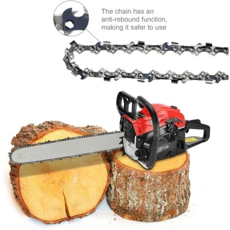4 Pack Chainsaw Chains for 16" (40cm) Bar, 1.3mm 59 Drive Links, Compatible with Stihl, Dolmar, Husqvarna, Einhell, Bosch, Makita and Others