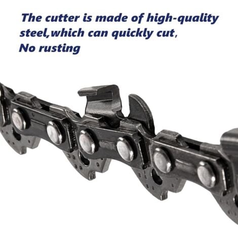 Chainsaw Chains, 3PCS 12" Chainsaw Chain, 45 Drive Links, 3/8" Chain Pitch Oil Guide Bar, Saw Chain for 30cm Chainsaw Guide Plates
