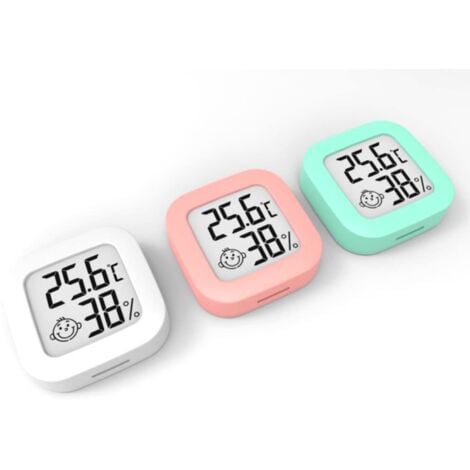 Digital LCD Thermometer Hygrometer Indoor Room Mini Electronic Temperature Humidity Meter Sensor Gauge Weather Station For Home