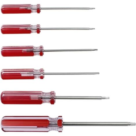 6Pcs Triangle Screwdriver Set, Magnetic Triangle Screwdriver Bits 1.8mm ...