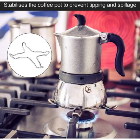 Pack Stainless Steel Gas Reducer for Gas Hob, Cooktop, Hob