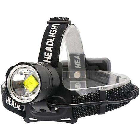 Rechargeable LED Headlamp 10000 Lumens XHP70.2 Powerful Headlamps High Power Work Light Zoomable Headlight for Fishing Caving Hunting