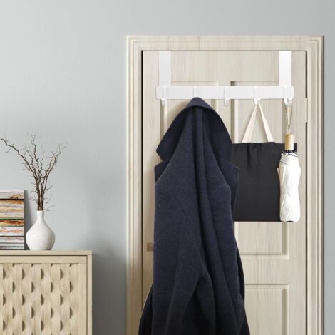 Coat Rack for Door, Stainless Steel Door Hook, Over Door Hanging