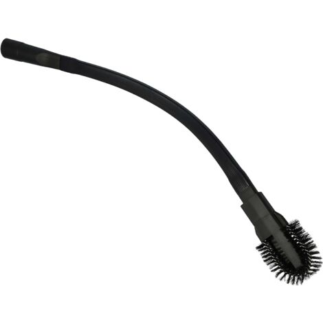 Crevice tool with flexible vacuum cleaner brush attachment, extra long 63 cm, thin 32mm - 35mm replacement for Dyson Kärcher Miele Bosch AEG