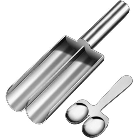 Stainless Steel Meatball Maker, Meatball Dispenser, Multi-function Manufacturing for, Double Tube (1/4)
