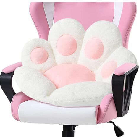 Reversible Dog Paw Shape Seat Cushion,Comfortable Plush Chair Pad,Chair Cushions(60x60cm) (1/5)