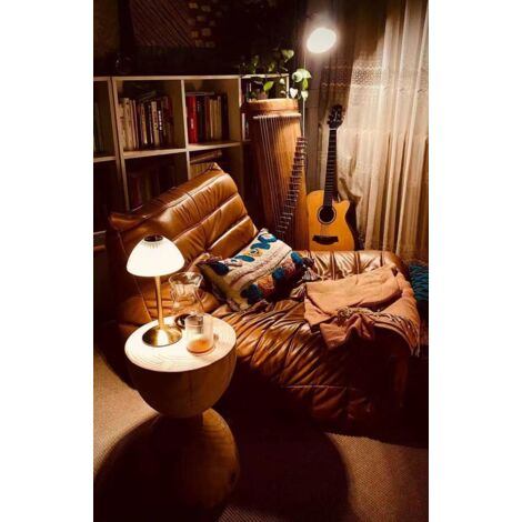 LED Cordless Table Lamp, Dimmable LED Table Lamp, Bedside Lamp for Living Room, Bedroom