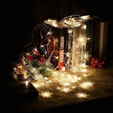 String Lights Curtain Lights, 4M LED Christmas Lights IP44, Outdoor Indoor 8 Lighting Modes, Light for Window Decoration Christmas Wedding