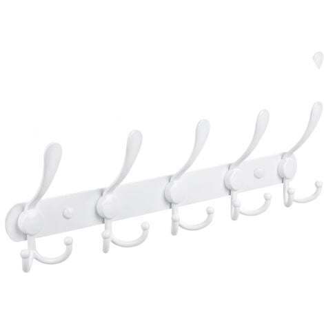 Wall Mounted Coat Rack, Wall Hooks Heavy Duty Stainless Steel