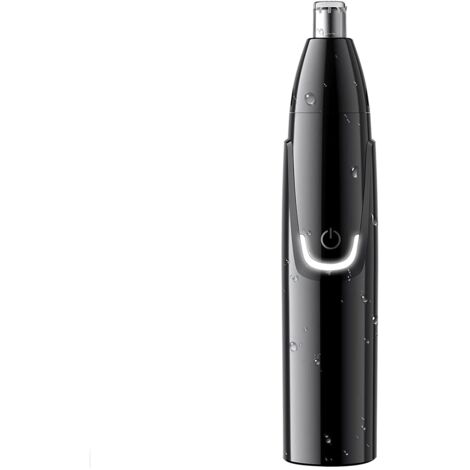 Trimmer, waxed, washable, stainless steel, black (1/5)