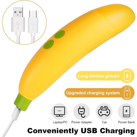 Electric Dog Cat Nail File with LED Lights, Super Quiet Pet Nail Grinder Powerful 2 Speed Electric Nail Clippers for Dogs and Cats