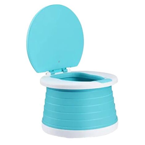 Multifunctional Portable Potty Light Blue (1/5)