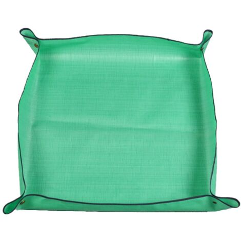 Cleaning pond mat, 66x66 cm, waterproof, foldable, green