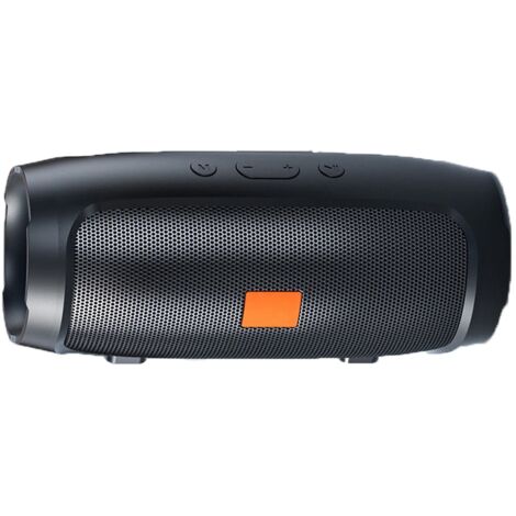 Portable Wireless Bluetooth Speaker Dual Structure Hi-Fi Sound 800mAh 6W Black