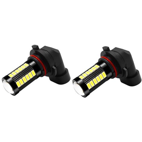 x H8/H11 6500K 1400 Lumens LED Car Fog Lights IP67 White (1/5)