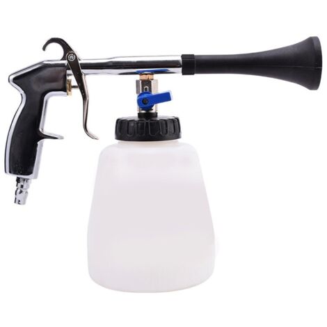 Portable High Efficiency Aluminum/Brass Black Car Interior Cleaning Gun (1/5)