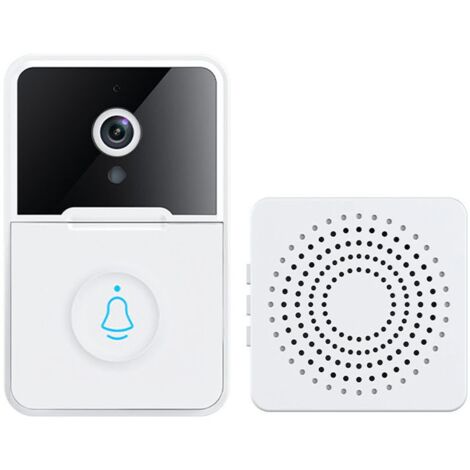 X3pro Wireless Video Doorbell, Smart, Audio Mic, White (1/5)