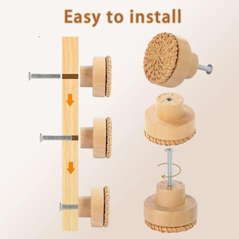 8 Pieces Kitchen Knob, Kitchen Cabinet Handle, Furniture Door Knobs, Drawer, Cupboard