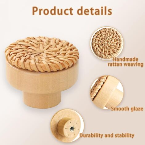 8 Pieces Kitchen Knob, Kitchen Cabinet Handle, Furniture Door Knobs, Drawer, Cupboard
