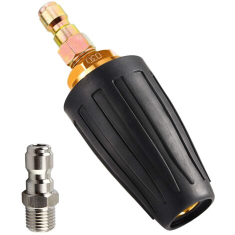 Turbine Nozzle for Pressure Washers, 3000 PSI, Black (1/5)