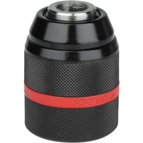 Keyless Drill Chuck, Hand Drill Chuck 1/2-20UNF Mount 0.04-0.51in Self-Tightening Chuck for Multiple Purposes