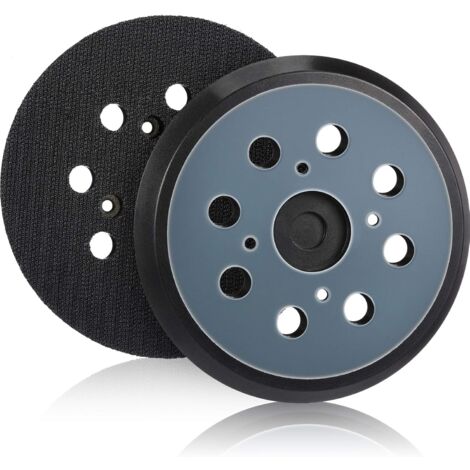 2Pcs 125mm 8 Hole Hook and Loop Orbital Replacement Sander Pad Sanding Pad (Blue) (1/5)