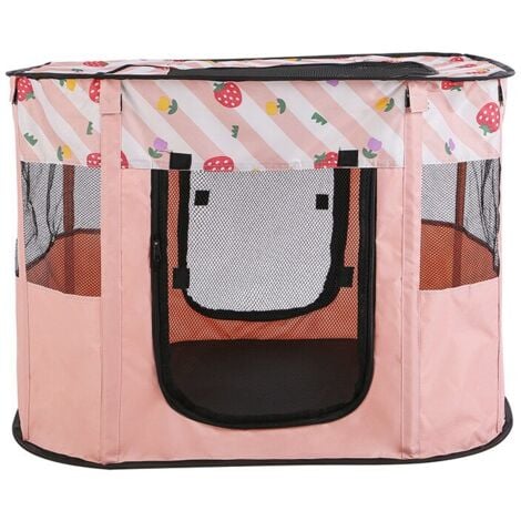 Foldable Cat House, Portable, Easy to Store, Inner Pocket, 70/55/45cm, Oxford/Nylon Material, Multicolor