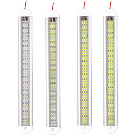 Set of 4 car interior lights, LED, 12 V, white (1/5)