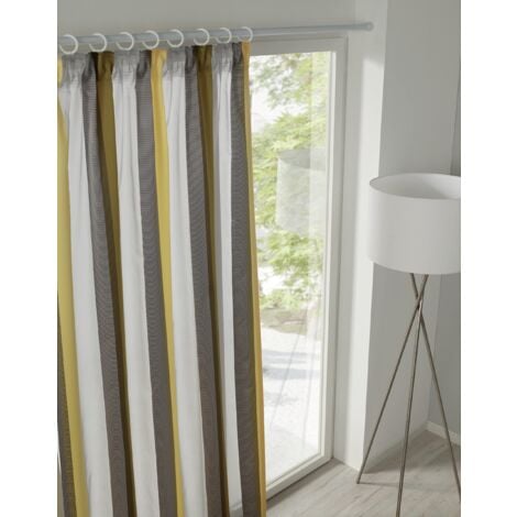 Curtain rod, retractable, installation without screws or drilling, diameter, length 55-90 cm, white