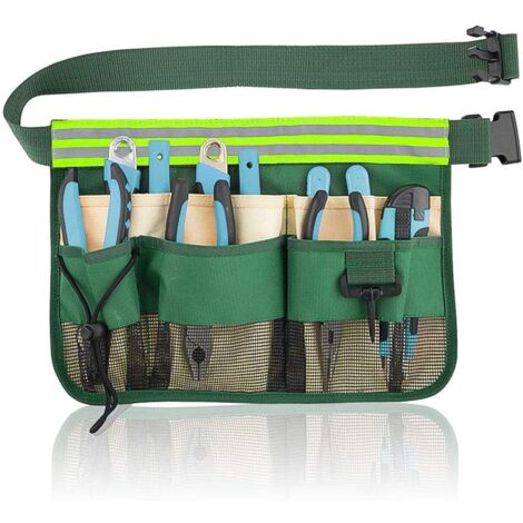 Portable Gardening Tools Belt, Garden Tool Belt, Adjustable Garden Tool Waist Bag (1/5)