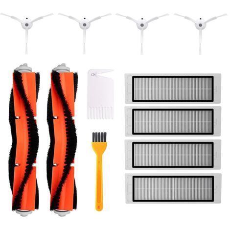 12Pcs Robot Vacuum Cleaner Accessories Set Compatible with Xiaomi Roborock S50/S51, Multicolor (1/5)