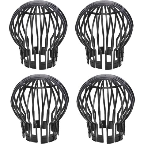 Set of 4 gutter toads, approximately 13.2 x 14.5 cm (diameter x height)