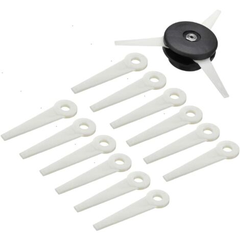 Brushcutter head + 12 cutting blades for STIHL POLYCUT 6-3 FS38 FS40 FS45 (1/5)