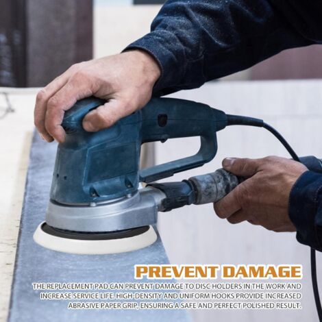 2 Stuks Backing Pad 5 Inch 8 Gaten, Haak En Loop Sander Pad Plaat Voor Bosch Sander GEX125-1AE, PEX 220A, PEX 220AE
