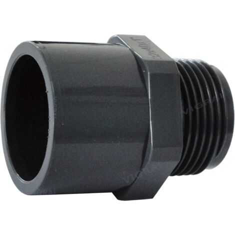 PVC Adhesive Fitting - 50mm - Tee Fitting - PVC Junction Fitting - 63/50mm x 1" 1/2