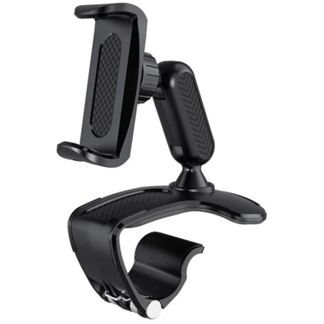Car Phone Mount, Adjustable Cell Phone Holder for Dashboard and Windshield, Universal 360 Degree Rotation, Compatible with 4.0-7.0 Inch Cell Phones (1/5)