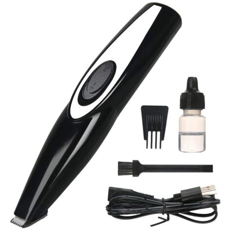 Animal Shears, USB Rechargeable, 6500 RPM, 6.5W, 110-240V, Black