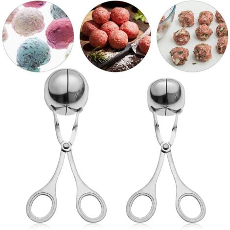 Meatball maker, stainless steel meatball maker, non-stick meat, used for meatballs (1/5)