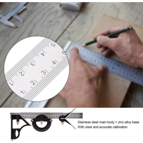 Carpentry Square, Right Angle Ruler, Combination Right Angle Ruler ...