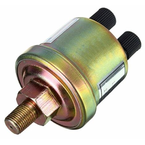 Esports MJJ 1/8 NPT Oil Pressure Sensor Engine Flow Meter Gauge Indicator (1/5)