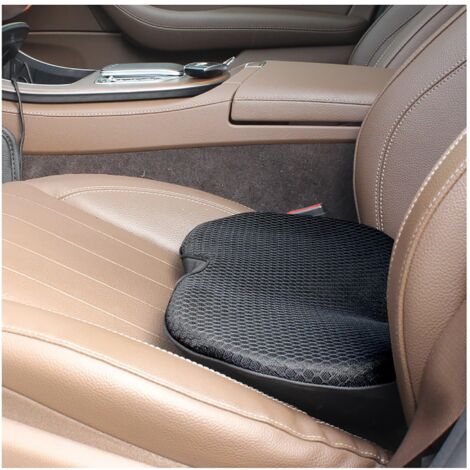 Memory Seat Cushion for Office Chair Ergonomic Cushions Pad Pillow, Coccyx Seat Cushion for Tailbone Lower Back Pain for Home, Office and Car(Black) (1/5)