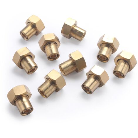 Slip-on fitting Ø12 - Female swivel 15x21 bag of 10 fittings (1/5)
