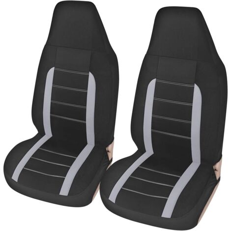 Universal Front Car Seat Covers, Universal Car Seat Cover Set, Tuning Car Accessory, Gray
