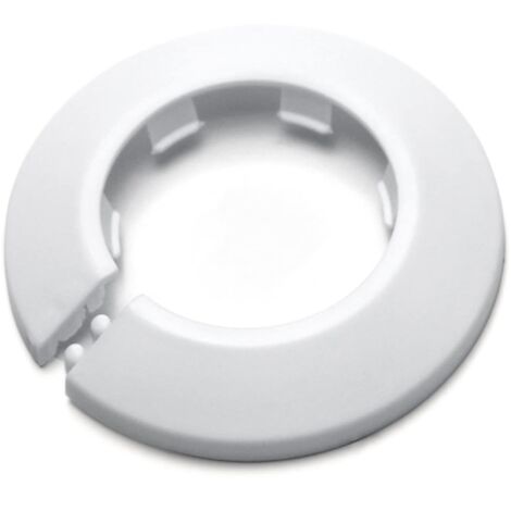 1pc 4cm OD PP Plastic Pipe Cover for 40mm PP Plastic Radiator White Water Pipe Wall Pipe Decoration (1/5)
