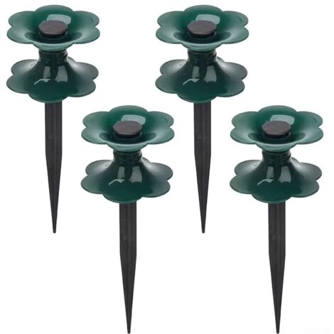 Set of 4 Garden Hose Guide Stakes - For Garden and Yard (1/5)