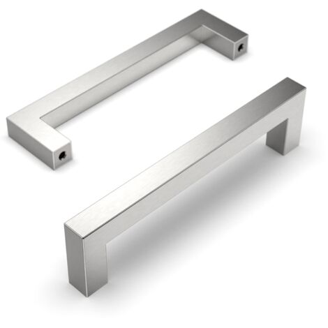 Pack of 10 Kitchen Cabinet Handles Center Distance 128mm Stainless Steel Kitchen Cabinet Handles Cupboard Handles Kitchen Door Handle Kitchen Cabinet Handle
